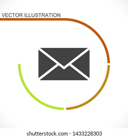 sms vector icon 10 eps , Lorem ipsum Flat design