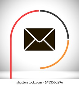 sms vector icon 10 eps , Lorem ipsum Flat design
