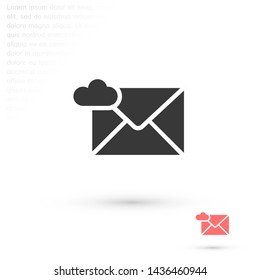 sms vector icon 10 eps , Lorem ipsum Flat design