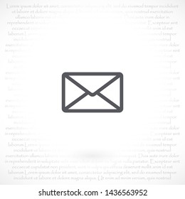 sms vector icon 10 eps , Lorem ipsum Flat design