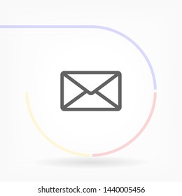 sms vector icon 10 eps , Lorem ipsum Flat design