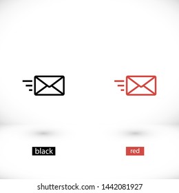 sms vector icon 10 eps , Lorem ipsum Flat design
