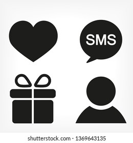 Sms  vector icon