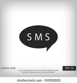 SMS vector icon