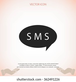 SMS vector icon