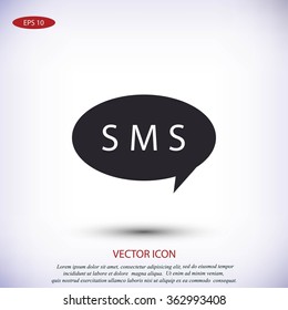 SMS vector icon