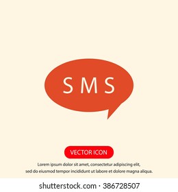SMS vector icon