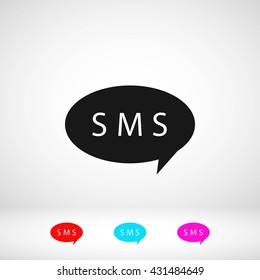 SMS vector icon