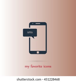 sms vector icon