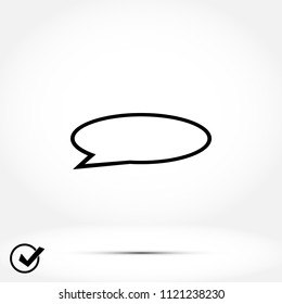 SMS vector icon, Vector EPS 10 illustration style