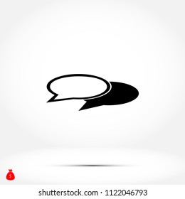 SMS vector icon, Vector EPS 10 illustration style
