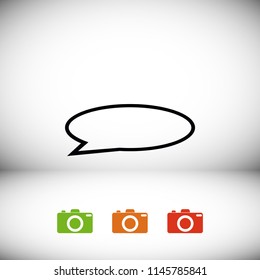 SMS vector icon, Vector EPS 10 illustration style