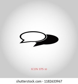 SMS vector icon, Vector EPS 10 illustration style