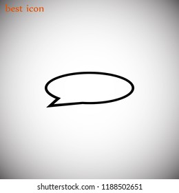 SMS vector icon, Vector EPS 10 illustration style