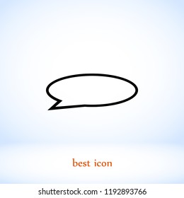 SMS vector icon, Vector EPS 10 illustration style