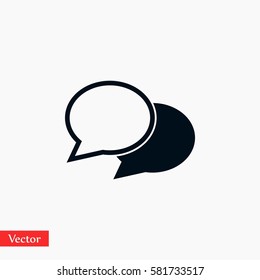 SMS vector icon, Vector EPS 10 illustration style