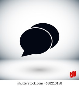 SMS vector icon, Vector EPS 10 illustration style