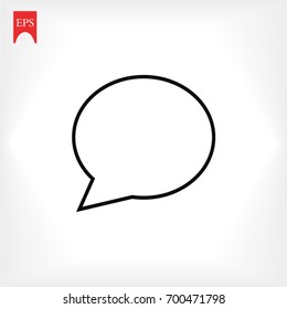 SMS vector icon, Vector EPS 10 illustration style