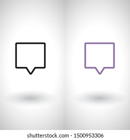 SMS vector icon. Illustration design.