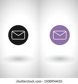 SMS vector icon . Illustration design.