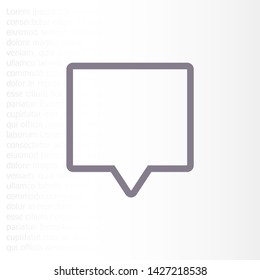 SMS vector icon . Lorem Ipsum Illustration design