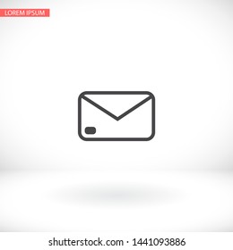 SMS vector icon . Lorem Ipsum Illustration design