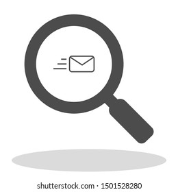 SMS vector icon . Lorem Ipsum Illustration design