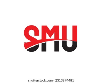 Erstmalige Vektorgrafik des SMU-Buchstabens für das Logo