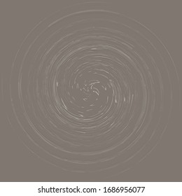Smudge, smear abstract spiral design element. Swirl, twirl shape. Volute, helix, cochlear illustration
