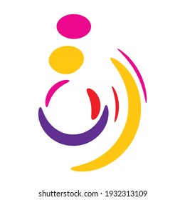 Smudged, smeared circle. Cirular ink blot, blotch, stain spot. Liquid, gel, or fluid vector illustration, splash effect