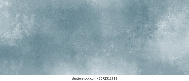 Smudged and Subdued Blue Background with a Dark, Worn, and Dramatic Grunge Aesthetic
