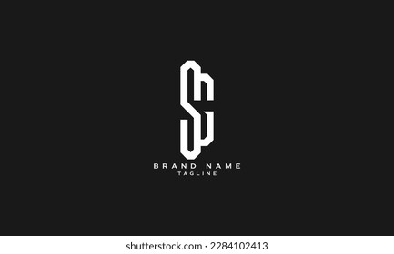 SMW, SWM, SC, CS, Abstrakte Anfangsbuchstaben Logo-Design für Monogramm-Buchstaben