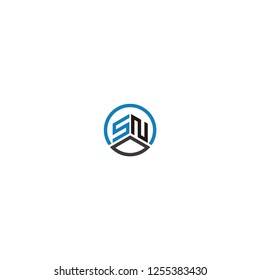 sn initia round icon logo vector modern.eps
