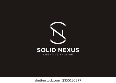 SN latter logo and icon