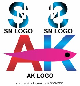 SN LOGO AND AK LOGO 