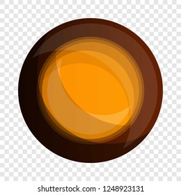 Snack choco biscuit icon. Cartoon of snack choco biscuit vector icon for web design  