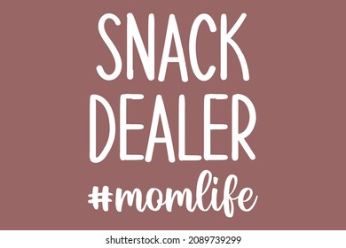 Snack Dealer t shirt design