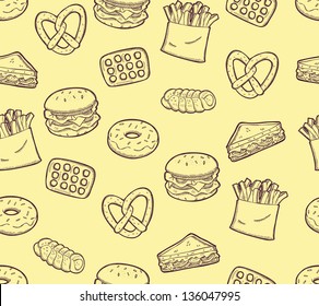 snack food background