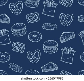 snack food background