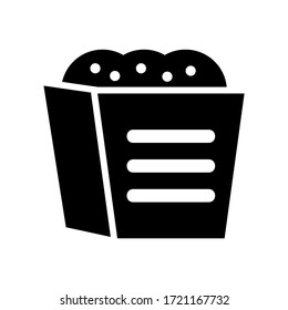 snack food icon or logo isolated sign symbol vector illustration - high quality black style vector icons

