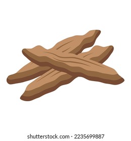 Snack fruit icon isometric vector. Dry food. Organic fresh
