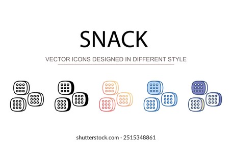 Diseño de icono de bocadillo con fondo blanco