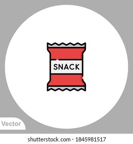 Snack icon sign vector,Symbol, logo illustration for web and mobile