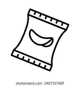 Snack icon vector on trendy design