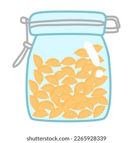 snack in jar for eid fitr