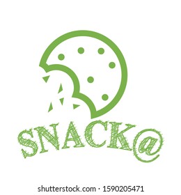 snack and logo design and cookie 