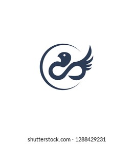 snack logo template
