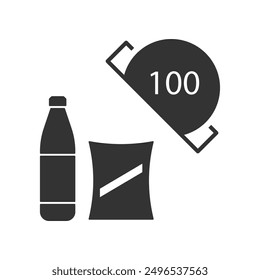 Snack machine icon isolated on white background. Public information symbol modern, simple, vector, icon for website design, mobile app, ui. Vector Illustration