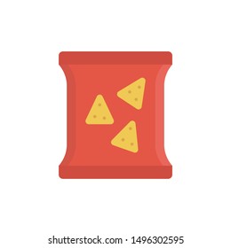 snack pacj glyph flat vector icon