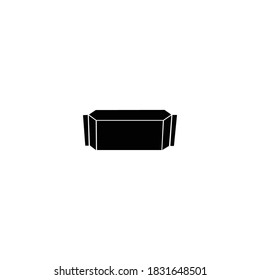 snack packaging icon vector symbol